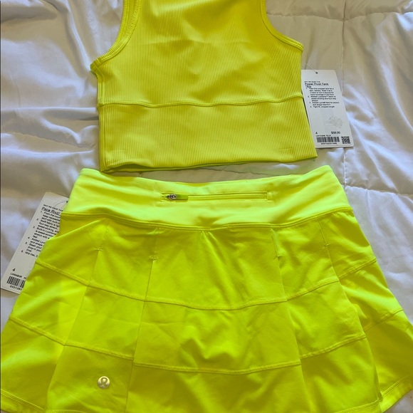 Lululemon top & skirt - Picture 2 of 2